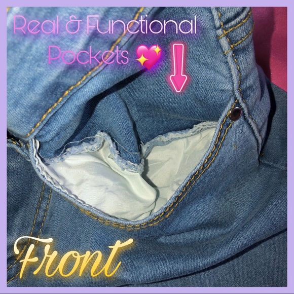 💘TALL 41” Stacked Denim Jeans💘 - Picture 12 of 14